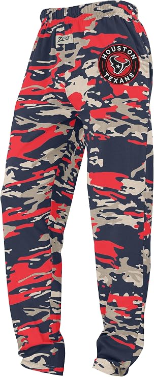 Zubaz NFL Z88 Team Logo The Original Pants Men and Women, Stylish and Comfortable Perfect for Game Day or Lounge Wear