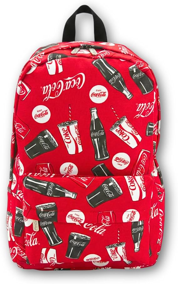 Coca-Cola Drinks Backpack in Polyester Material