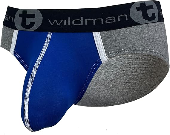 Wildmant Modal Big Boy Pouch Brief Baby Blue