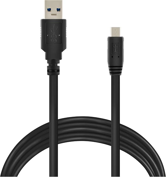 20-Foot Micro USB - USB-A to Micro-B - Cable Compatible with Kindle, Most Android Phones, Security Cameras and Cameras for Tethering