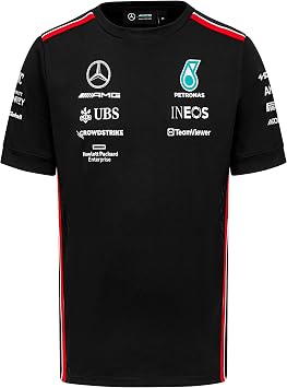 Mercedes AMG Petronas Formula One Team - 2023 Team T-shirt - Black - Men - Size L