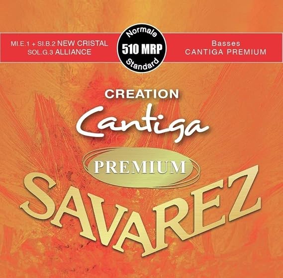 SAVAREZ 510 MRP Normal tension CREATION Cantiga PREMIUM Classic Guitar Strings