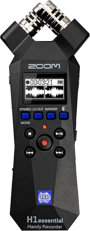 Zoom H1 Essential Recorder for Musicians, Podcasters & Content Creators