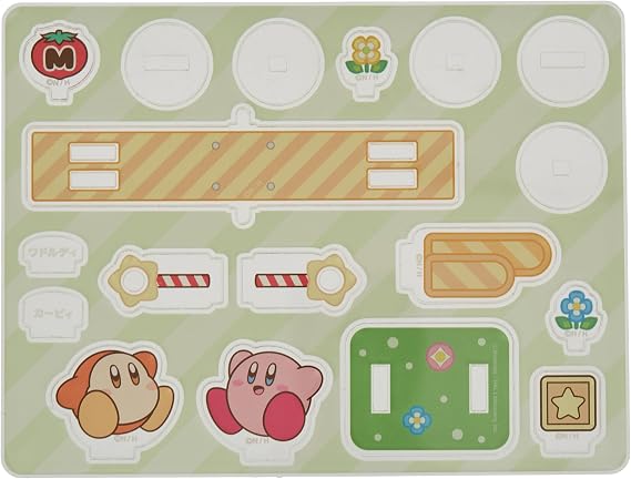 Ensky - Kirby - See-Saw (Kirby and Waddle Dee), Moving Acrylic Diorama Stand