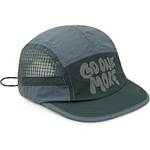 Clakllie Quick Dry 5 Panel Running Hat Breathable Mesh Hat Two-Tone Short Brim Hats Lightweight Baseball Cap Summer Sport Cap