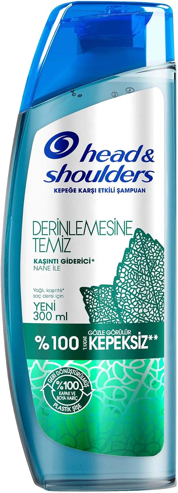 Head & Shoulders Derinlemesine Temizlik Şampuan Kaşıntı Giderici Nane 300 ml