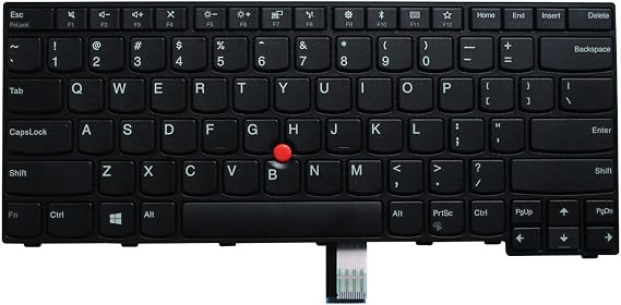 Laptop Replacement Keyboard for Lenovo ThinkPad E470 E470c E475 Laptop No Backlight