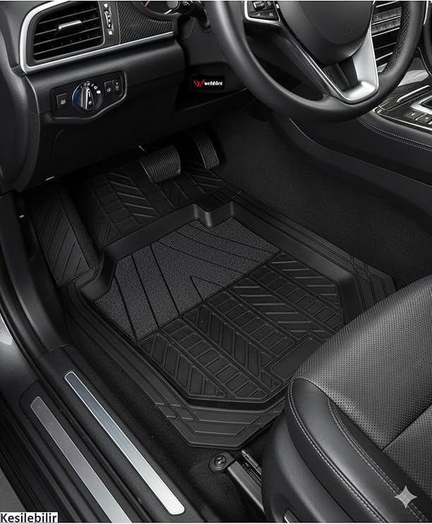 Hyundai Sonata 2015-2020 Uyumlu Havuzlu Kesilebilir Oto Paspas Seti, WTNM442