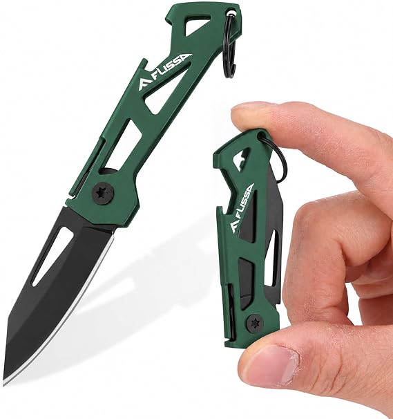 FLISSA Mini Folding Pocket Knife-Vintage Green