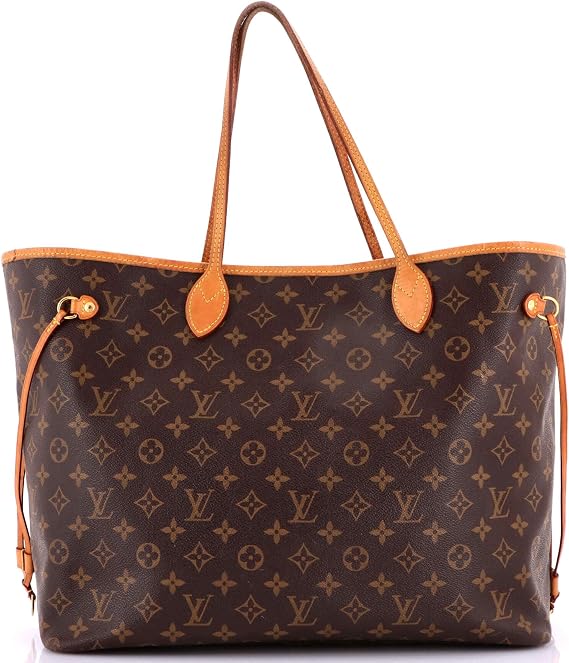 Pre-Loved Neverfull NM Tote Monogram Canvas GM, Brown