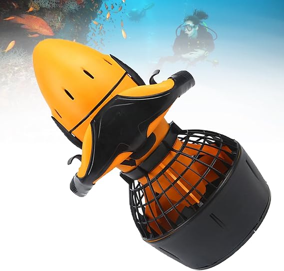 500W Underwater Sea Scooter, Diving Swimming Boosters Diving, Underwater Scooter Booster for Water Sports, Pool, Snorkeling and Sea Adventures,Underwater Booster