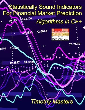 Statistically Sound Indicators For Financial Market Prediction: Algorithms in C++