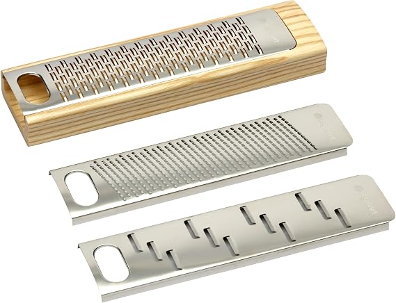 GRATTA Multifunction Grater with 3 interchangeable Blades