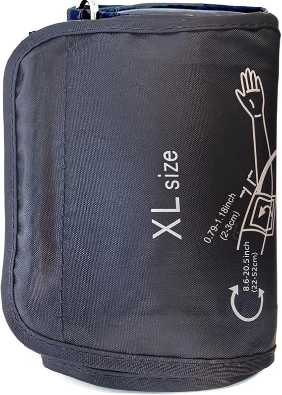 Replacement Extra Large Cuff for Omron BP Monitors 22-52CM Big Arm - Blood Pressure Monitors Large Cuff Compatible