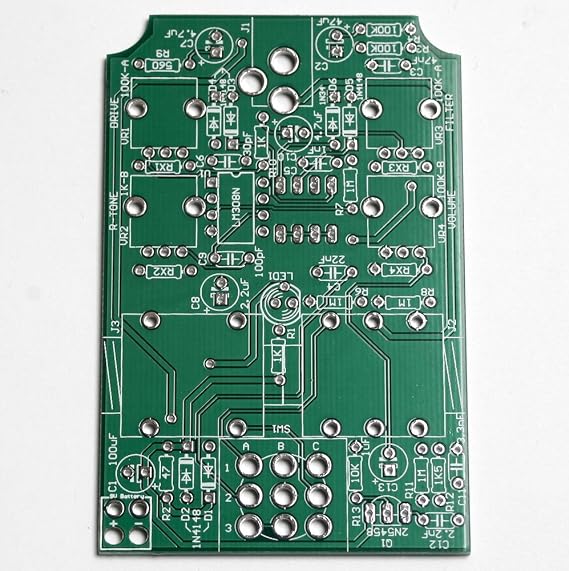 Ratatak Distortion Guitar Pedal PCB