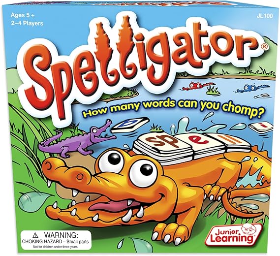Junior Learning Spelligator - Phonics Word Building Game for Ages 5-9
