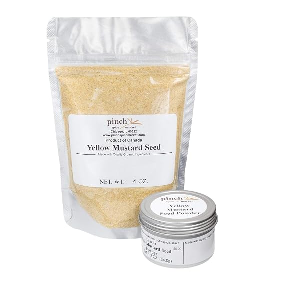 Yellow Mustard Seed Powder