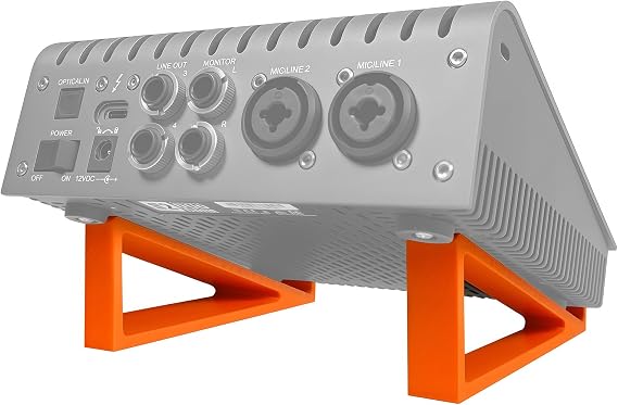 Musiin Audio Interface Stand compatible with SSL2+ MK2,ID14 MK2,Apollo X4