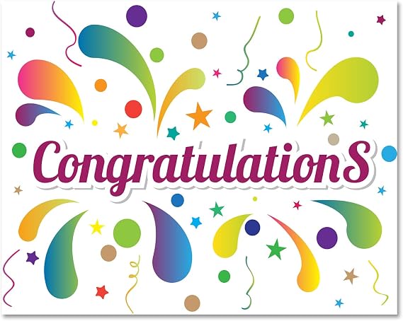 Small World Greetings - Congratulations Cards and Envelopes - 24-Count
