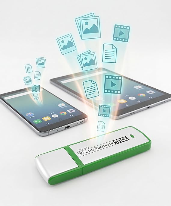 Phone Recovery Stick Cell Phone Data Backup & Analysis Device for Android