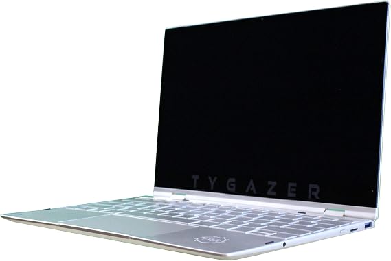 Laptop i5-8250U, 16GB RAM and 512GB SSD, 13.3 Inches Tygazer Thin Touch Screen Laptop and Backlit Keyboard - Silver