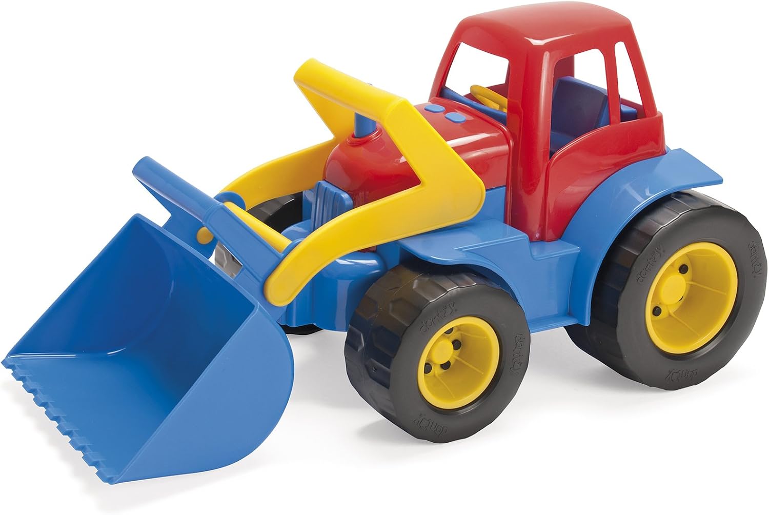 Dantoy Kids Toy Tractor with Front Loader, Made in Denmark