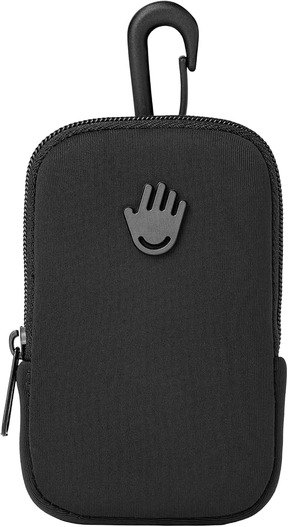 Touchette Zippered Pouch with Snap Hook Attachable Bag Accessory Compatible with 1 FL OZ Touchland Hand Sanitizer