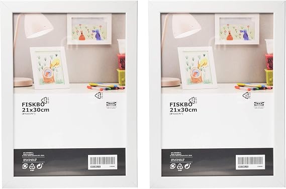 Fiskbo 21x30 cm beyaz fotğraf çerçeve si 2 adet
