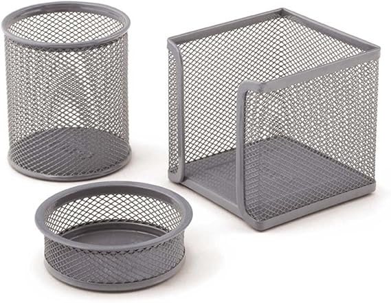 Perforated 3-Piece Table Top Set, Black