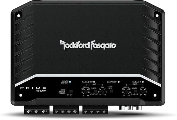 Rockford Fosgate Prime R2-300X4 300-Watt 4-Channel Amplifier