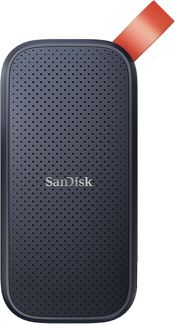 Sandisk 2TB Portable SSD, Up to 800MB/s Read Speeds, Black (Old Model)