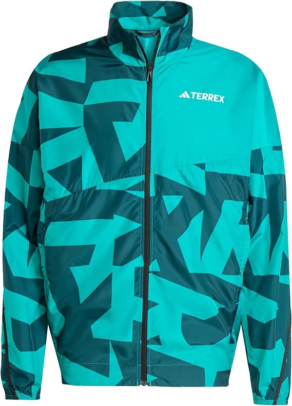 adidas Men's Terrex Multi Printed Trail Running Wind Jacket
