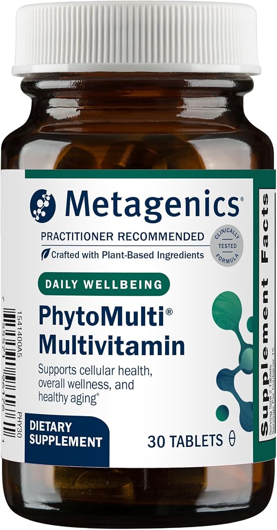 Metagenics PhytoMulti Multivitamin Without Iron, 30 Tablets