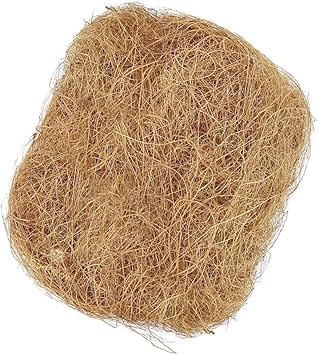 COLLBATH 1bag Coconut Palm Silk Mat Fiber Substrate Bird Nesting Pet Cushion Natural Coir