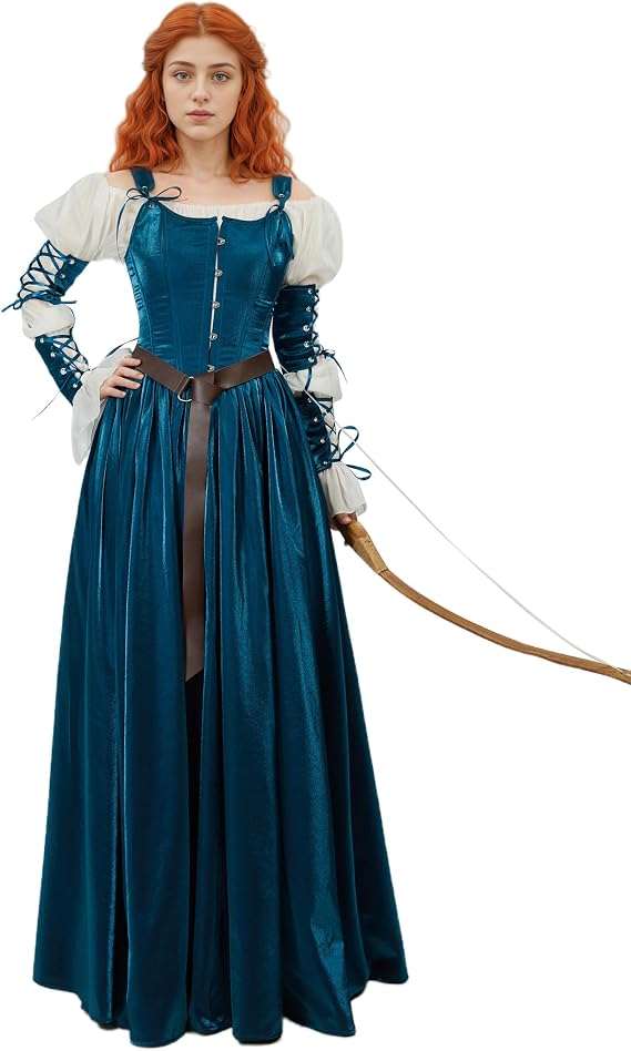 miccostumes Women's Renaissance Dress Medieval Princess Cosplay Costume Fairy Dress Halloween