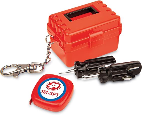 Playmaker Collections Etc The World's Tiniest Toolbox Tool Kit Keychain