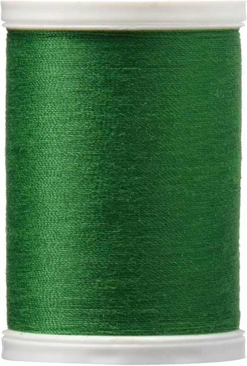 Coats & Clark Dual Duty XP All Purpose Sewing Thread for Sewing Machines, 100% Polyester High Quality Thread Spools for Hand Stitching, Medium Weight 35wt, 250 Yards, 3-Pack, Kerry Green