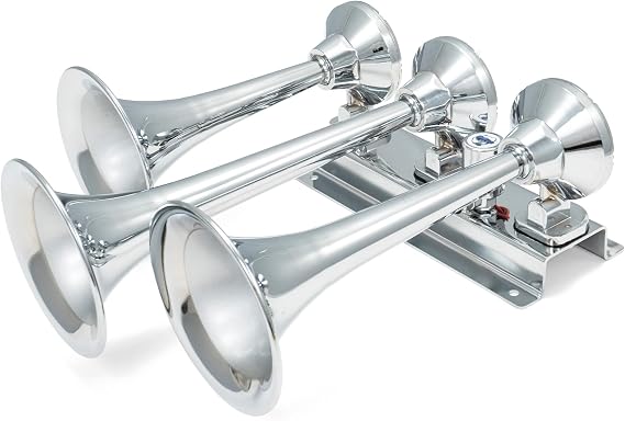 HornBlasters Flatlaw Train Horn (Chrome)