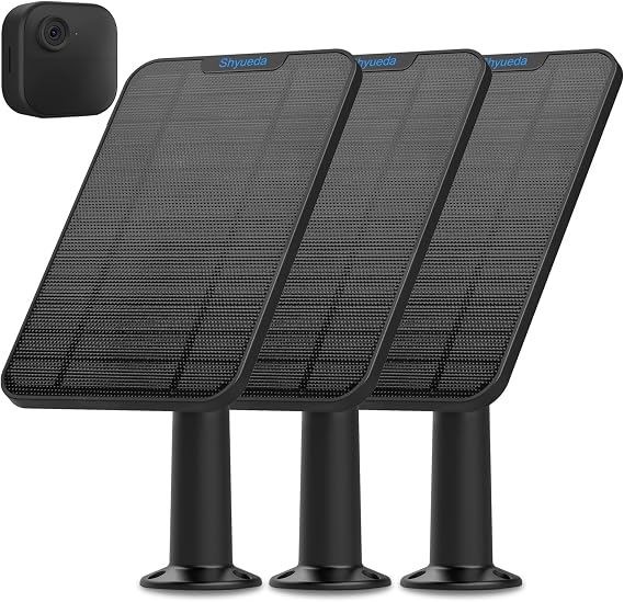 4W Solar Panel Charging Compatible with All-New Blink Outdoor 4 (4th Gen) Only, with 13.1ft Waterproof Charging Cable, IP65 Weatherproof,Includes Secure Wall Mount