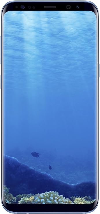 Samsung Galaxy S8 Plus 64GB 6.2" 12MP SIM-Free Smartphone in Coral Blue
