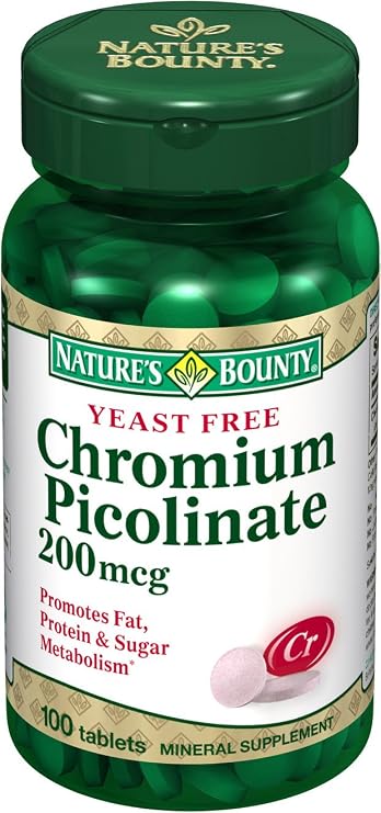 Natures Bounty Chromium Picolinate 200 mcg 1 Paket(1 x 1 Stück)