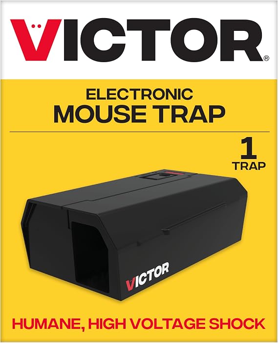 Victor Electronic Mouse Trap, Humane Indoor Electric Mouse Traps for Home