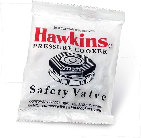 Hawkins Aluminium Safety Valve For All Hawkins Pressure Cookers From 1.5 Litre To 14 Litre, Black, Standard (BP SV), 14 Liter