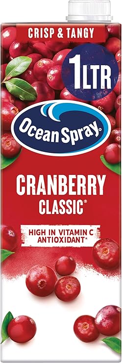 Ocean Spray Classic Cranberry Juice | 1L Fruit Juice