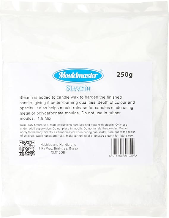 Mould Master Stearin for Candle Making, White, 250 g