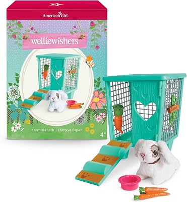 American Girl WellieWishers Carrot and Hutch Toy