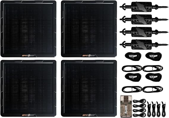 Spypoint SPLB-10 Compact Solar Panel Bundle
