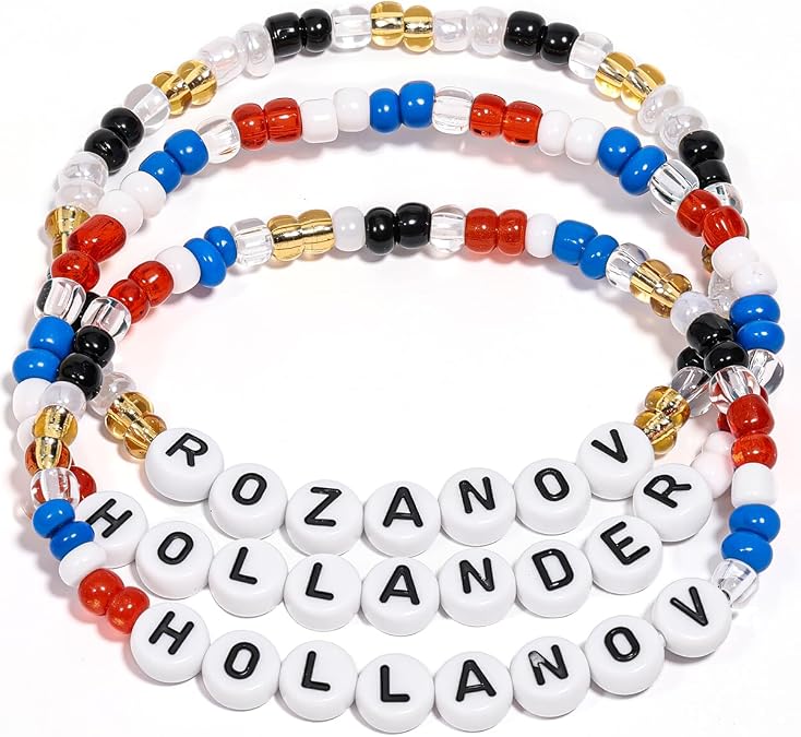 AICase for Heated Rivalry Merch Bracelets, Ilya Rozanov Shane Hollander | Bracelet Stuff Gifts Shirt Jersey Outfits Accessories, Jewelry Merchandise for Fans Women Men Birthday Christmas Stocking