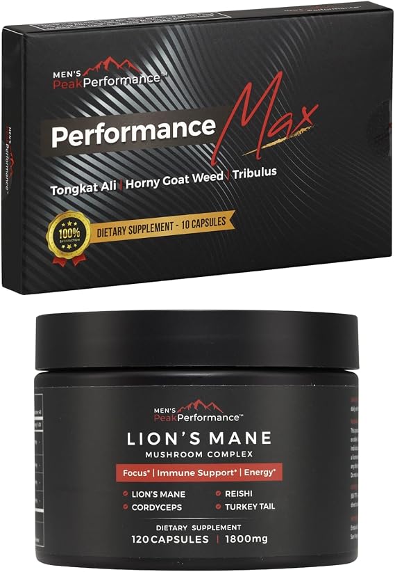 Ultimate Performance & Cognitive Support Bundle - Energy, Stamina, Focus, Drive