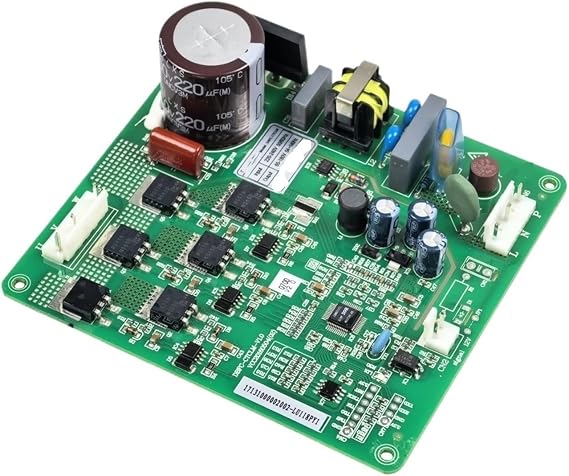 Compatible for Midea, LU118PY1 DBFC-CTCLM 17131000002002 Refrigerator Control Board Circuit PCB Replacement Control Board